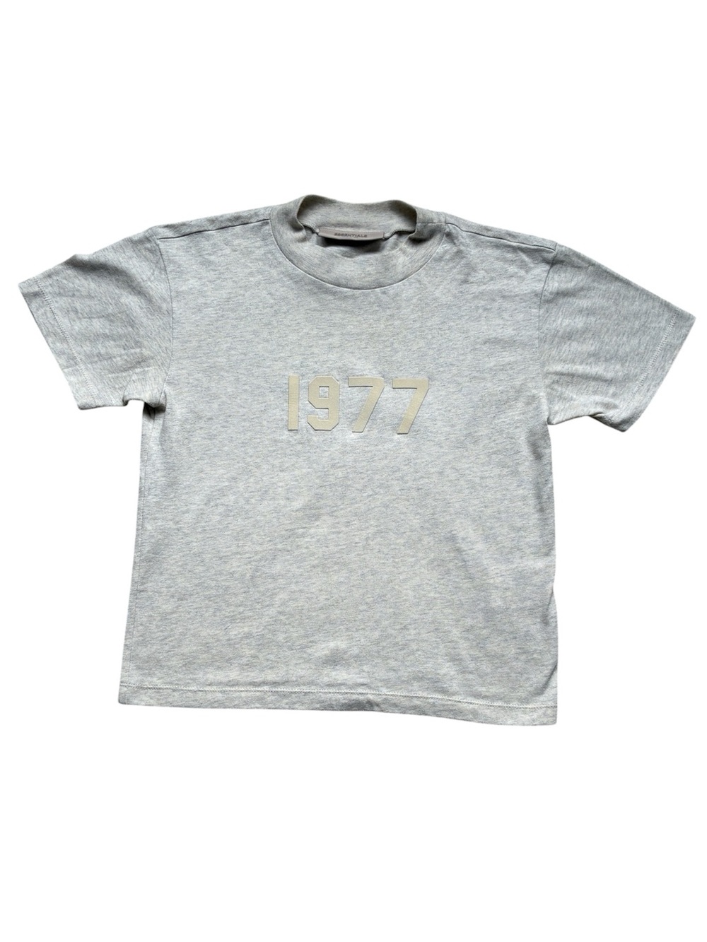 Fear of God Essentials Women's Gray 1977 Graphic T-Shirt Size XS
